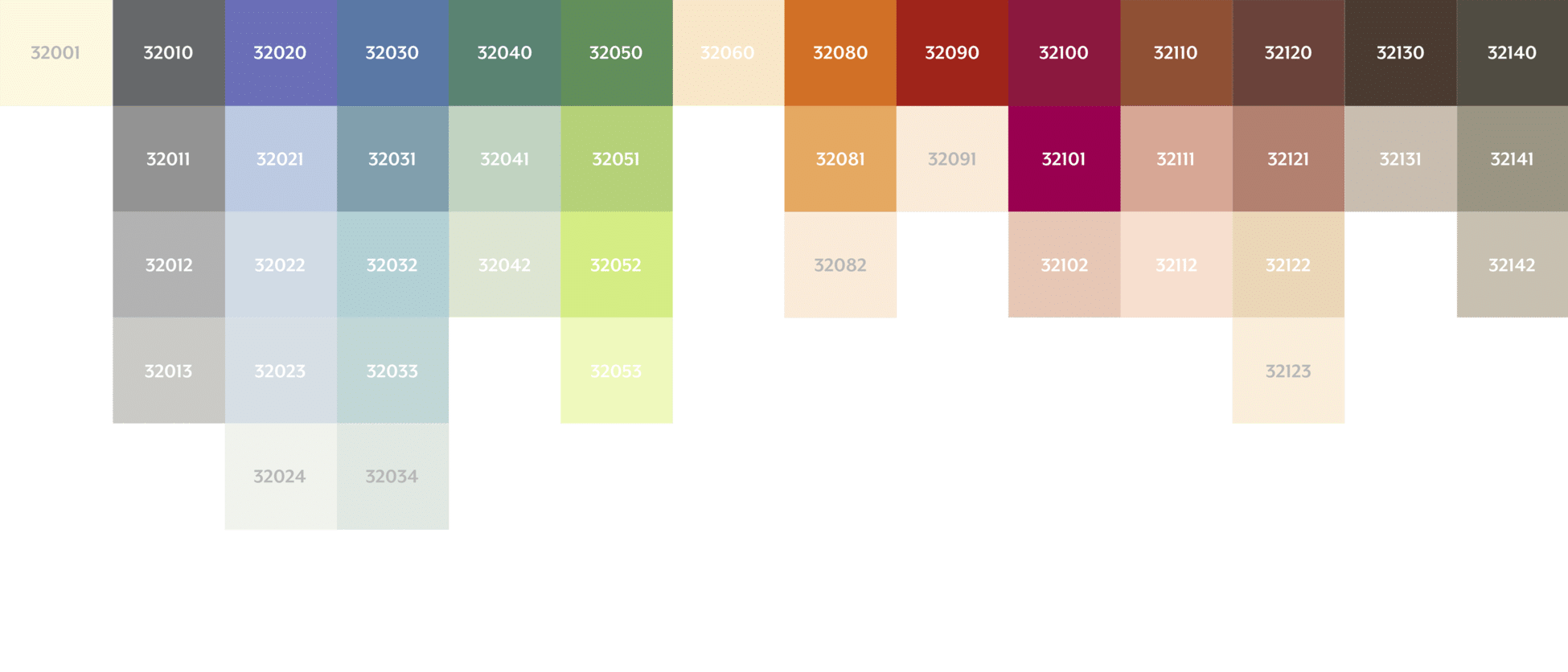 Die Farbpalette von 1931@2x