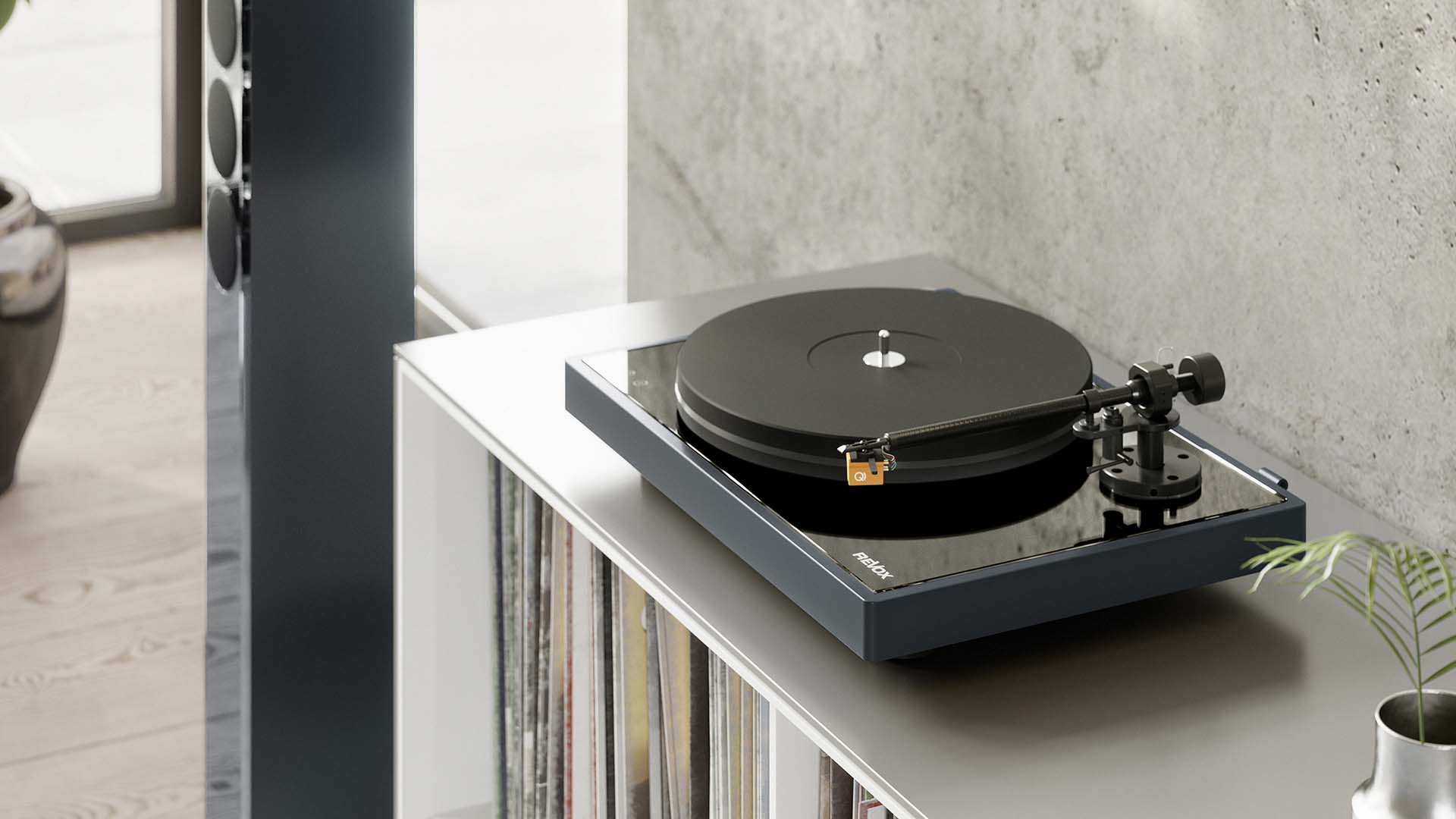 Revox-Audiosysteme-Plattenspieler-STUDIOMASTER-T700-Wohnraum