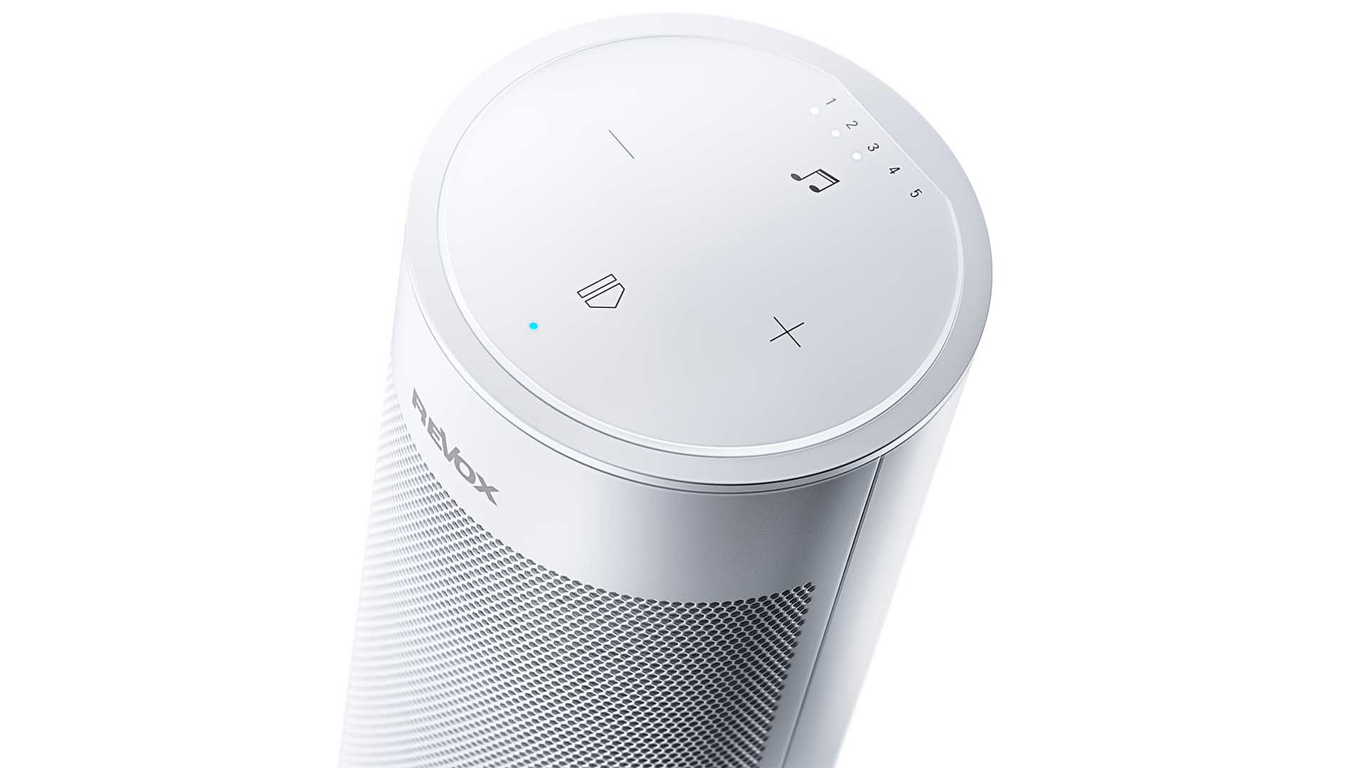 Revox-studioart-a100 room speaker-lautsprecher-weiss-top